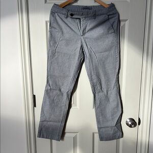 31-Nice woman Gray Pants